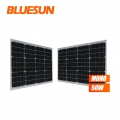 BLuesun50Ws12ボルト単結晶ソーラーパネル50Wソーラーパネル