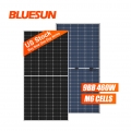 Bluesun UL証明書両面ソーラーパネルBSM460M-72HBD MBBテクノロジー460W米国在庫のデュアルガラスソーラーパネル
