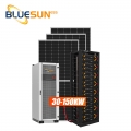 Bluesun 30KW 50KW 100KW150KWハイブリッドソーラーパネルシステムバッテリーエネルギー貯蔵システムAS / NZS4777.2標準