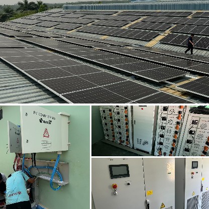 240KW energy storage system in Myanmar