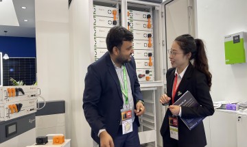 中国上海で開催されたSNEC PV POWER & Energy Storage EXPO 2023に参加したBluesunチーム