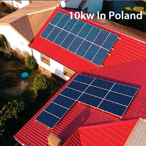 ポーランド、ヨーロッパのグリッドソーラーシステムのインストールで10 kw