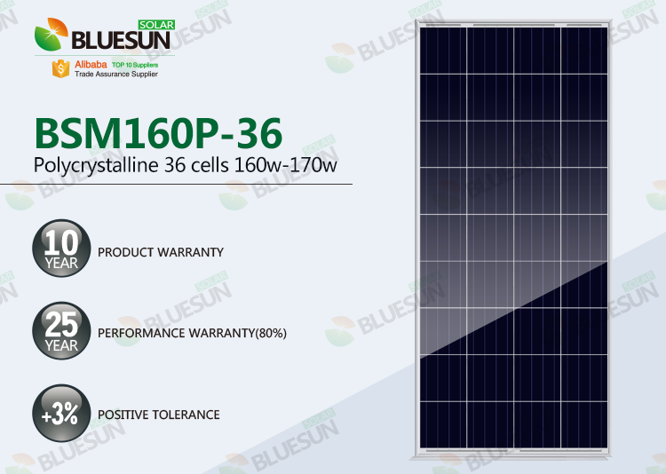 12V poly 150W 160W 170W 165 watt 180WP 165 W solar panel 12volt solar kit