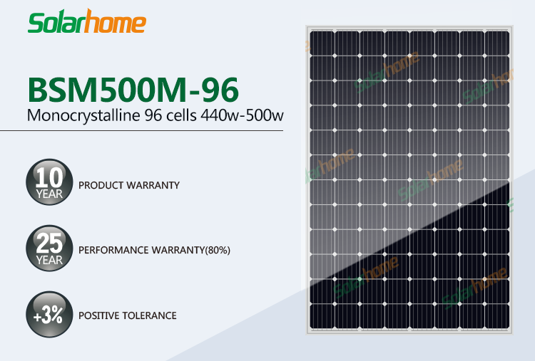 96 Cells 5BB 24v Mono 450w 450watt Solar Panel