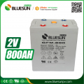 最低価格の充電器付き2V800AH充電式バッテリー