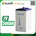 家庭用ソーラーシステム用ゲルバッテリー2V500AH電子バッテリー