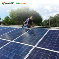 Bluesun Solar 5kw10kw自家消費型太陽光発電システムリチウム蓄電池と架台