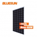 Bluesun30年保証両面ソーラーパネルモノラル380w390w 400w72セルソーラーモジュール