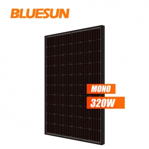 Black Solar glass Panel 300W Mono Poly Black 270w 280w 285w 290w 300W 310w Black Solar Manufacturer