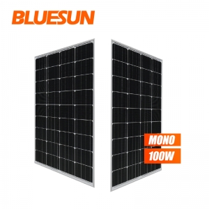 Bluesun 100w Mono Solar Panel 12V 100W Solar Panel 100 Watt Solar Cells Solar Panel