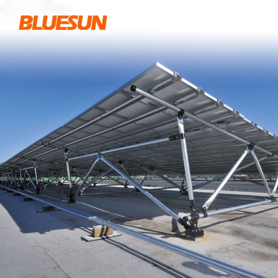 Ballasted Solar Panel Roof Mount and Rack System