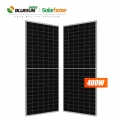 耐久性のあるBluesunソーラー400ワット400WPerc158.75mm太陽電池ハーフカットソーラーパネル