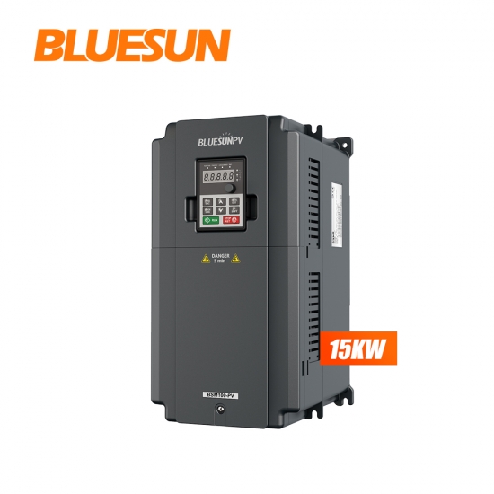 Bluesun hot Hight Efficient solar pump inverter 15kw solar pump inverter 3 phase 1kw solar pump inverter-Bluesun
