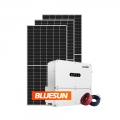 Bluesun60kwオングリッド太陽光発電システム完全グリッドタイ60000wソーラーソリューション