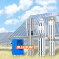 農場灌漑用バッテリー付き48vDCポンプコントローラー水中ポンプ