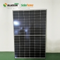 先行販売！ bluesun EUは、54セルのブラックフレーム425ワットのソーラーパネル182mmの太陽電池ソーラーパネル425WPVモジュールを在庫しています
