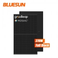 Bluesun USA UL認定ブラックPVパネル370Watt単結晶ソーラーパネルハーフセル370Wp PVモジュール
