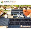 Bluesun 両面ソーラーパネル ベンダー paneles solares costo 700w 720w 家庭用電気用ソーラーパネル
    