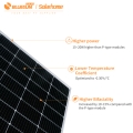 Bluesun 両面ソーラーパネル ベンダー paneles solares costo 700w 720w 家庭用電気用ソーラーパネル
    