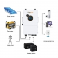 3 相 10kw ソーラーインバーターグリッドタイ出力高品質純粋なソーラー蓄電インバーター IP65