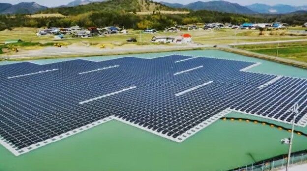 世界最大の浮遊型太陽光発電所を建設するには土地が十分ではない