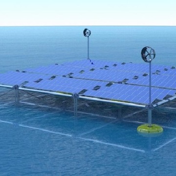太陽電池アレイの波浪エネルギー発電機、風力タービン