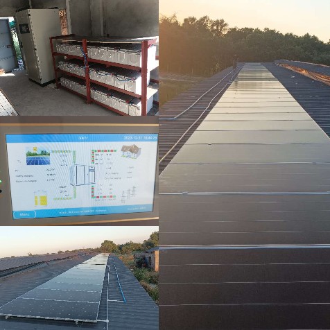 ミャンマーのBLUESUN 50KW太陽光発電システム
        