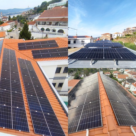 ポルトガルのグリッド太陽光発電システムに Bluesun 60KW
    