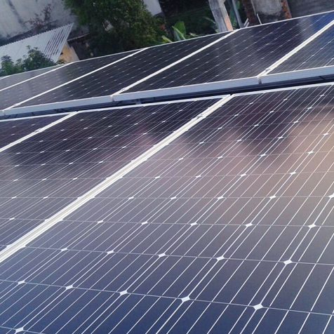 スリランカ 5 kw のグリッド太陽光発電システム