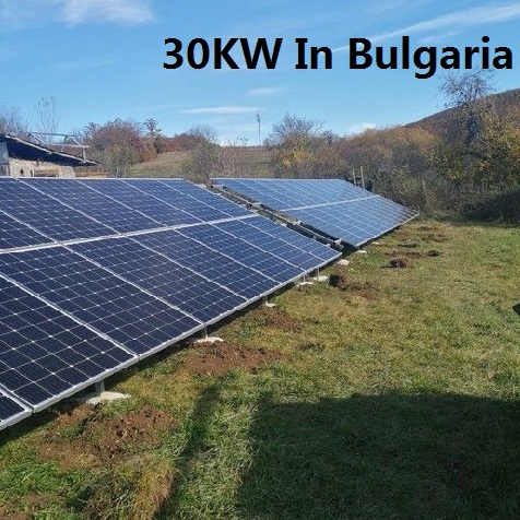  ブルーサン 30KW ブルガリアの太陽系