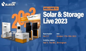 Solar & Storage Live 2023 における Bluesun チーム